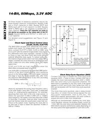 MAX12554ETL+D Datasheet Page 16