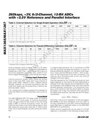 MAX1265BCEI+ Datasheet Page 10