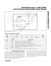 MAX1272EUA+T Datasheet Page 9