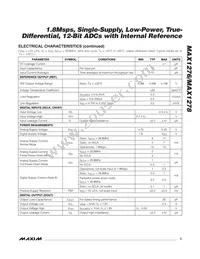 MAX1276CTC+T Datasheet Page 3