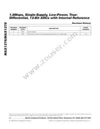 MAX1276CTC+T Datasheet Page 18