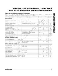 MAX1290AEEI+T Datasheet Page 3