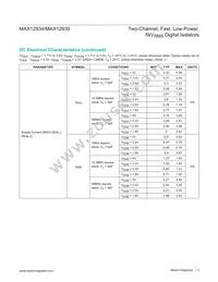 MAX12935BAWE+T Datasheet Page 3