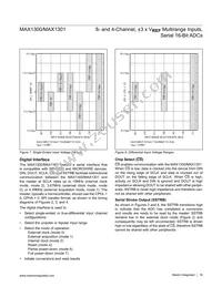 MAX1301BEUP+T Datasheet Page 19