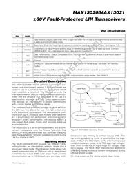 MAX13020ASA+T Datasheet Page 9