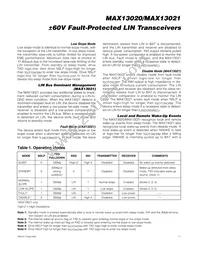 MAX13020ASA+T Datasheet Page 11