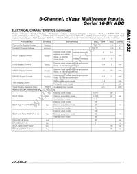 MAX1302BEUG+T Datasheet Page 5