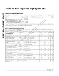 MAX13042EETD+ Datasheet Page 2