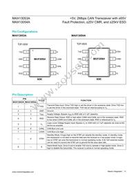 MAX13054AEASA+T Datasheet Page 11