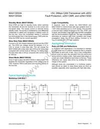 MAX13054AEASA+T Datasheet Page 13
