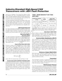 MAX13054ESA-T Datasheet Page 10