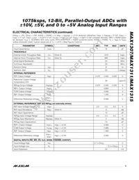 MAX1311ECM+T Datasheet Page 3