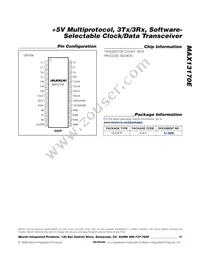 MAX13170ECAI+T Datasheet Page 19