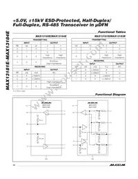 MAX13184EESD+T Datasheet Page 10