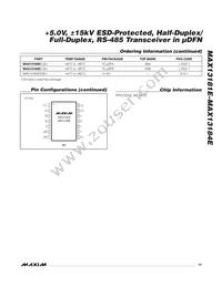 MAX13184EESD+T Datasheet Page 15