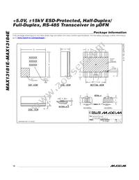 MAX13184EESD+T Datasheet Page 16