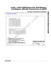 MAX13184EESD+T Datasheet Page 17