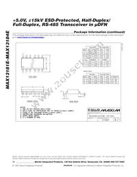 MAX13184EESD+T Datasheet Page 18