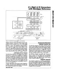 MAX131CMH+TD Datasheet Page 7