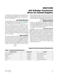 MAX13256ATB+T Datasheet Page 15