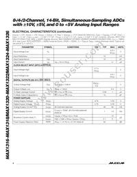 MAX1326ECM+T Datasheet Page 4