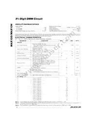 MAX133CMH+T Datasheet Page 2