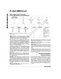 MAX133CMH+T Datasheet Page 10
