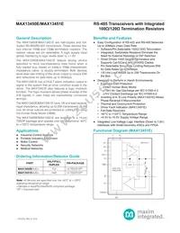 MAX13450EAUD+T Datasheet Cover