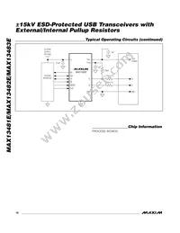 MAX13482EETE+T Datasheet Page 18