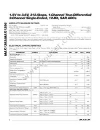 MAX1396ETB+T Datasheet Page 2