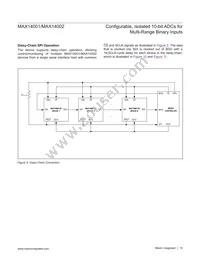 MAX14001AAP+T Datasheet Page 19