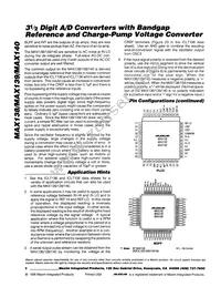 MAX140CMH+T Datasheet Page 8