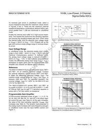 MAX1415AEWE+T Datasheet Page 20