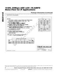 MAX1418ETN+TD Datasheet Page 20