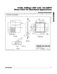 MAX1419ETN+TD Datasheet Page 17