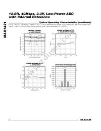 MAX1421ECM+TD Datasheet Page 8