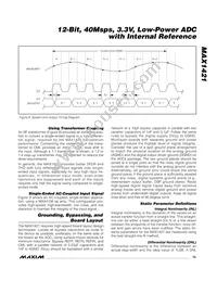 MAX1421ECM+TD Datasheet Page 13