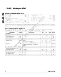 MAX1426EAI+ Datasheet Page 2