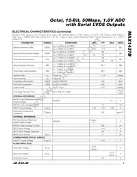 MAX1437BETK+T Datasheet Page 3