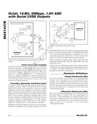 MAX1437BETK+T Datasheet Page 18