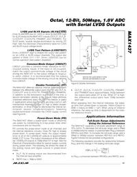 MAX1437ECQ+TD Datasheet Page 17