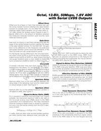 MAX1437ECQ+TD Datasheet Page 19