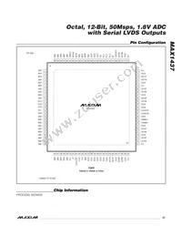 MAX1437ECQ+TD Datasheet Page 21