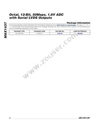 MAX1437ECQ+TD Datasheet Page 22