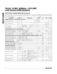 MAX1438BETK+T Datasheet Page 4