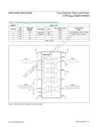 MAX14432FASE+T Datasheet Page 21