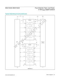 MAX14432FASE+T Datasheet Page 23