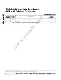 MAX1446GHJ+T Datasheet Page 20