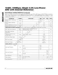 MAX1449EHJ+T Datasheet Page 4