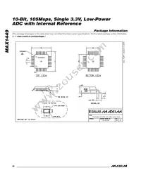 MAX1449EHJ+T Datasheet Page 20